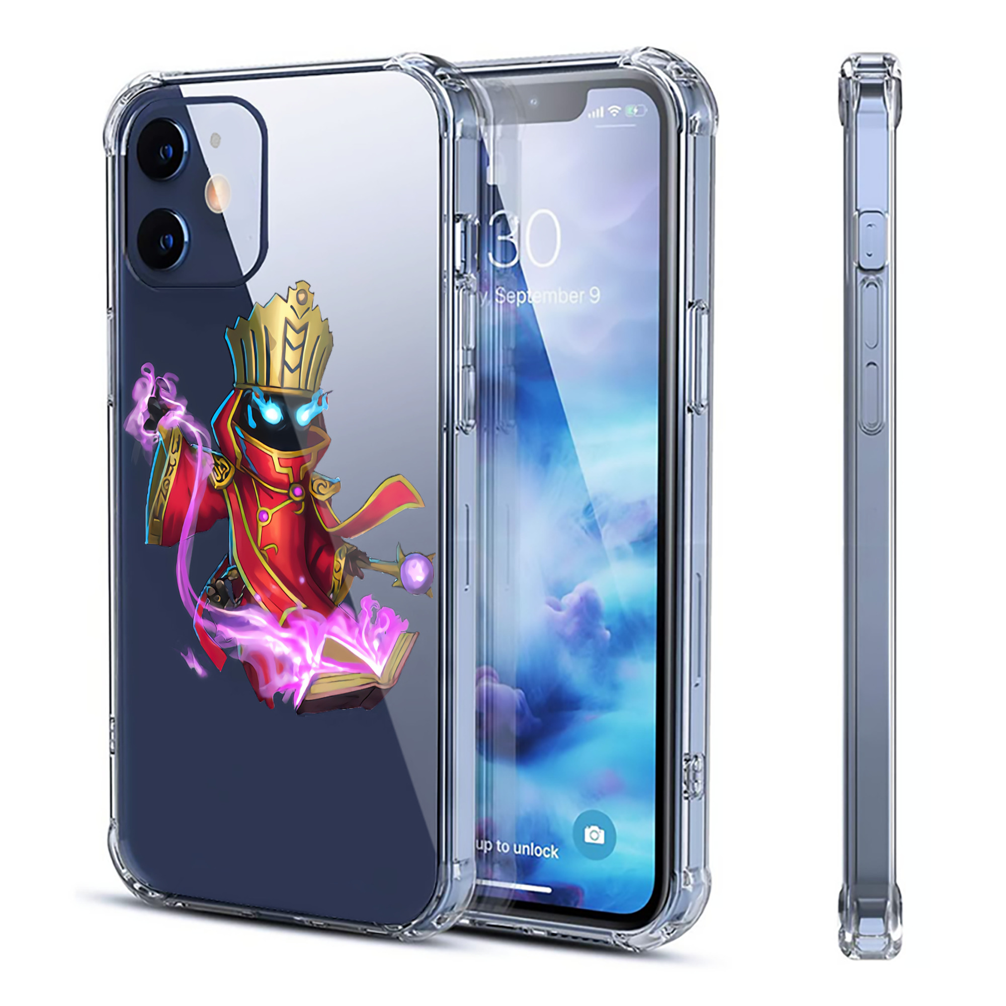（画像用） リーグ・オブ・レジェンド League of Legends LOL 【iPhone 12シリーズ対応】透明スマホケース（クリアソフトケース）